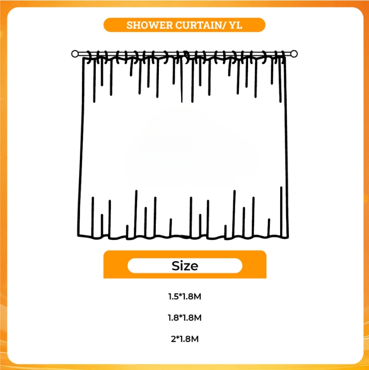 3D shower curtain - Cavapoo Gifts UK