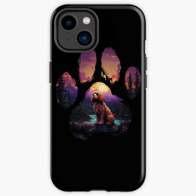 Cavapoo Vintage Artwork Phone Case