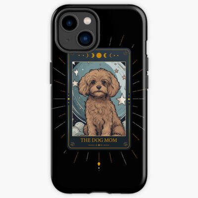 Cavapoo Mum Vintage Illustration Phone Case