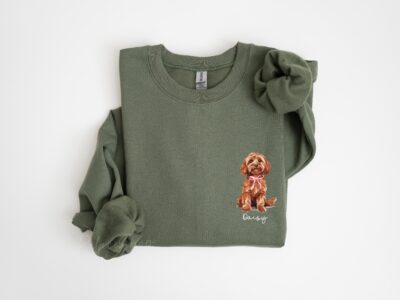 Cavapoo Lover Custom Sweatshirt