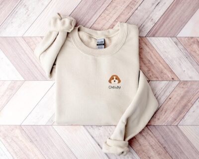Cavapoo Dog Name Custom Sweatshirt