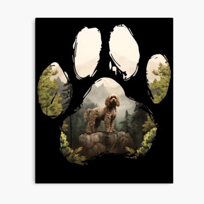 Cavapoo Classic Illustration Poster