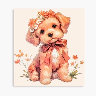 Cavapoo Modern Design Poster