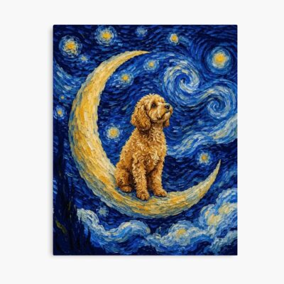 Cavapoo Vintage Artwork Poster