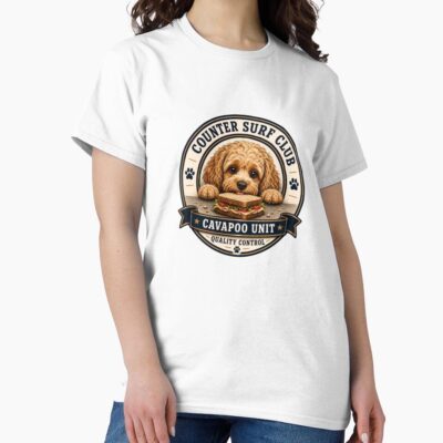 Cavapoo Modern Artwork T-shirt