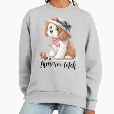 Cavapoo Aesthetic Illustration Sweatshirt