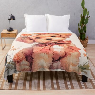 Cavapoo Modern Design Throw Blanket