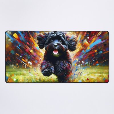 Cavapoo Iconic Artwork Mouse Pad