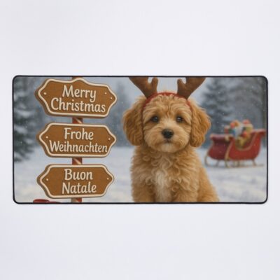 Cavapoo Exclusive Artwork Mouse Pad