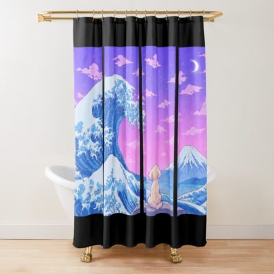 Cavapoo Signature Design Shower Curtain